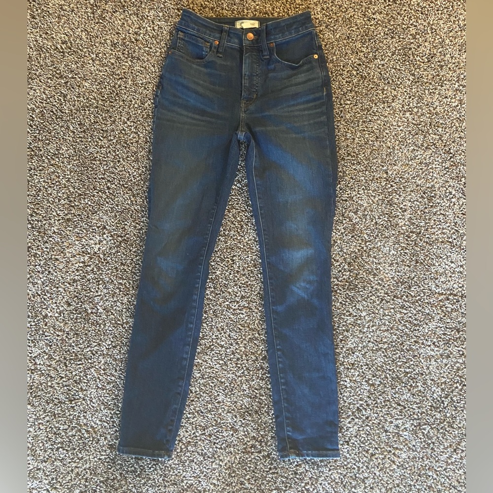Madewell curvy high rise skinny